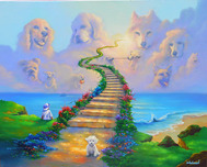 Jim Warren Fine Art Jim Warren Fine Art All Dogs Go to Heaven #1